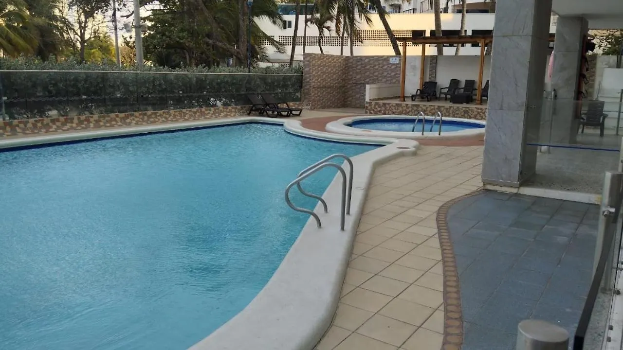 Amazing Ocean View Apartment With Pool In Laguito Cartagena